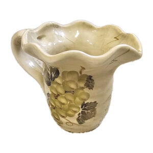 Cabernet (Semi Scallop, Rippled) by Tabletops Unlimited Creamer Grapes b318